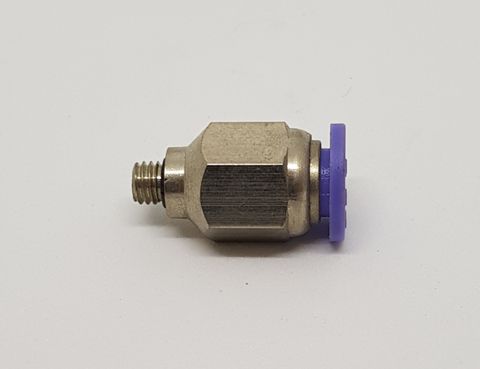 Straight Adaptor Male 6mm x M5 Metal 020051