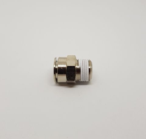 Straight Adaptor Male 10mm x 3/8 Metal 020011