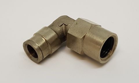 Swivel Elbow 8mm-1/4 Female Metal 020257