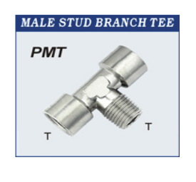 Tee 1/8  F/M/F Nickel       022751