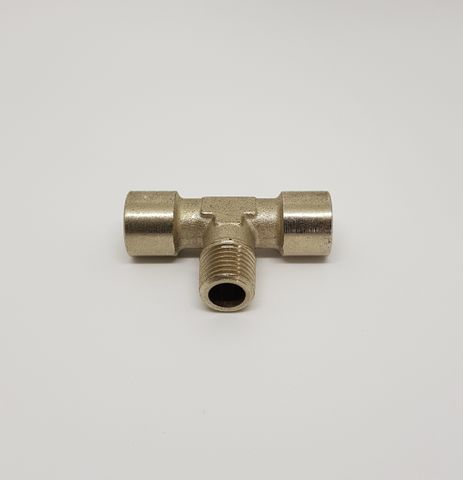 Tee 1/4 F/M/F Nickel 022752