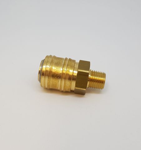 Coupler Rectus Male 14 Series 1/4 BSP