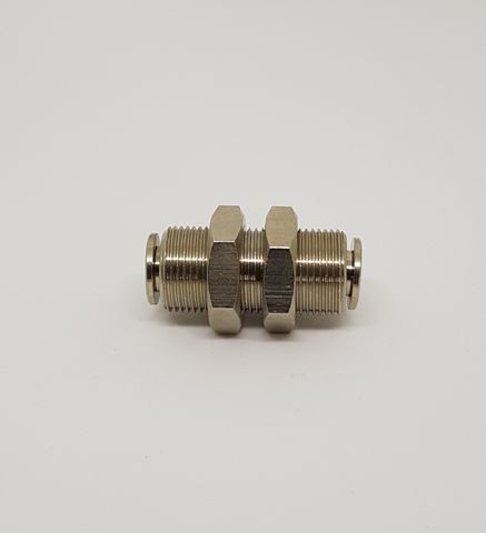 Bulkhead Fitting 6mm x 6mm PTC 020583