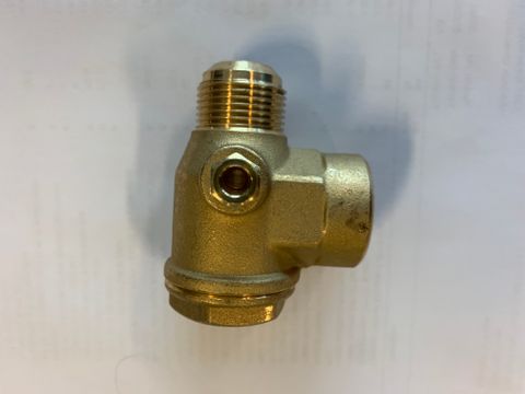 Non Return Valve Right Angle 3/4" Female to 3/4 jic