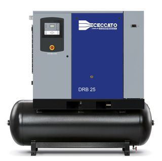 CECCATO DRB20D 500lt 8.5 bar  400/50 TANK MOUNT WITH DRYER