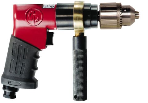 Drill 1/2 13mm Chicago Pneumatic Keyed Reversible 800 rpm
