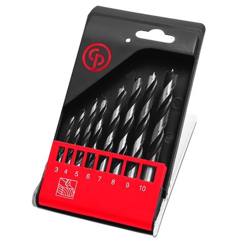 DRILL SET CP WOOD 8 PIECE