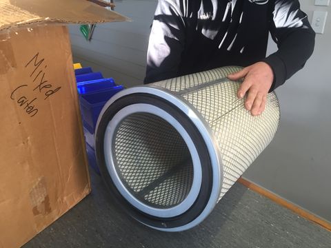 AIR FILTER ELEMENT VORTEX ERS75 and 90 VSD