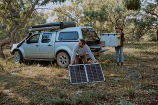 portable folding solar panel