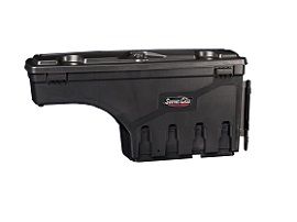 swing case storage for ute tray