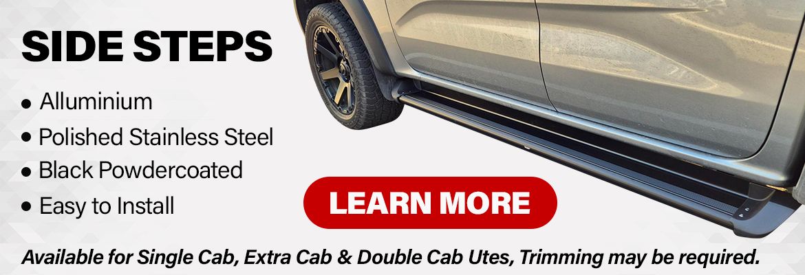 Ute Side Step and Running Boards