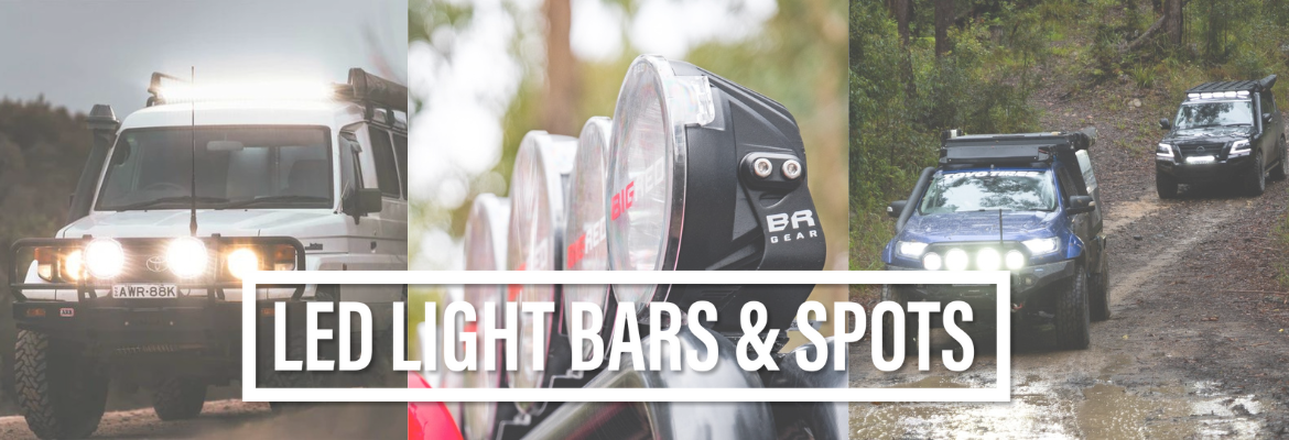 LED LIGHT BARS AND SPOTS