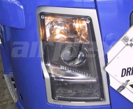 HEADLIGHT GUARD - CLEAR - PAIR