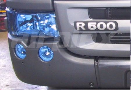 HEADLIGHT GUARD - BLUE TINT - PAIR