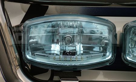 HEADLIGHT GUARD - BLUE TINT - PAIR