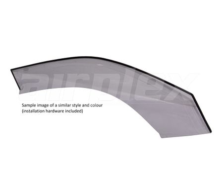 WEATHERSHIELD - LARGE - LIGHT TINT - FRONT RIGHT SIDE - suits imports with Hockey Stick style mirror