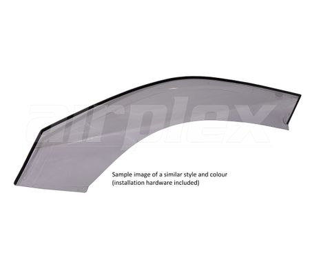 WEATHERSHIELD - LARGE - LIGHT TINT - FRONT LEFT SIDE - suits imports with Hockey Stick style mirror