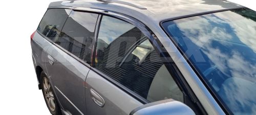 WEATHERSHIELD - DARK TINT - RIGHT SIDE (covers front and rear doors) Station Wagon only