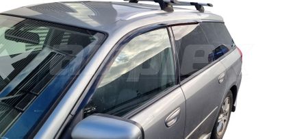 WEATHERSHIELD - DARK TINT - LEFT SIDE - (covers front and rear doors) Station Wagon only