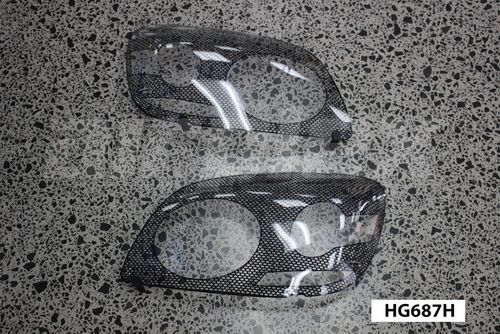 HEADLIGHT GUARD - 'GRAPHIC' - PAIR