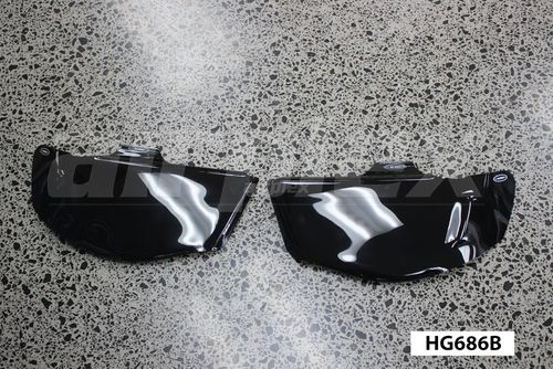 HEADLIGHT GUARD - DARK TINT - PAIR