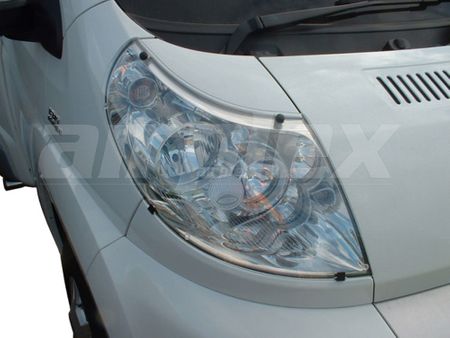 HEADLIGHT GUARD - CLEAR - PAIR