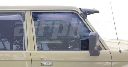 WEATHERSHIELD - LARGE - LIGHT TINT - FRONT RIGHT SIDE - DOUBLE CAB