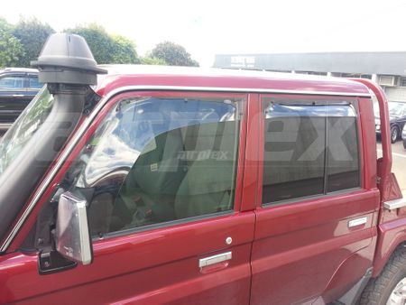 WEATHERSHIELD - LARGE - LIGHT TINT - FRONT LEFT SIDE - DOUBLE CAB