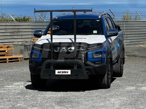 NUDGE BAR & 'H' RACK - BLACK