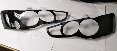 HEADLIGHT GUARD - 'GHOST' -PAIR