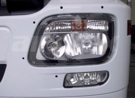 HEADLIGHT GUARD - CLEAR - PAIR