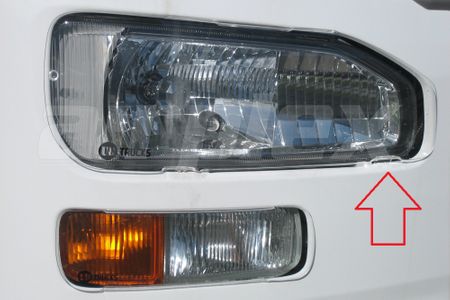 HEADLIGHT GUARD - CLEAR - PAIR