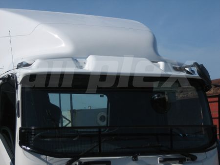 SUNVISOR - EXTERIOR - Fiberglass - to suit "Narrow/standard Cab"