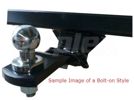 TOWBAR FIXED TONGUE (bolt-on removable style hitch)