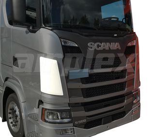 SIDE CAB DIRT DEFLECTOR SET - Scania