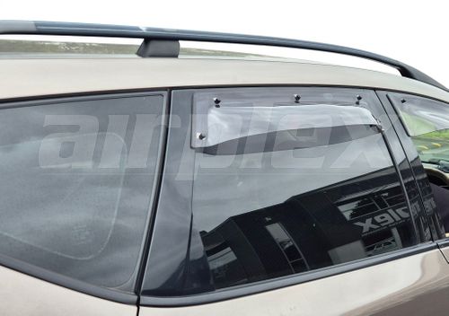 WEATHERSHIELD - LARGE - LIGHT TINT - REAR - RIGHT SIDE