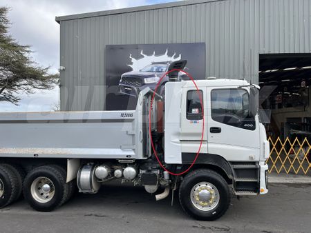 SIDE CAB EXTENDERS - 'Tipper' or 'Tractor' sides - Isuzu Giga