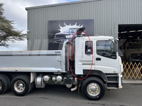 SIDE CAB EXTENDERS - 'Tipper' or 'Tractor' sides - Isuzu Giga