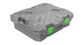TRED Storage Box 25L- Grey With Green