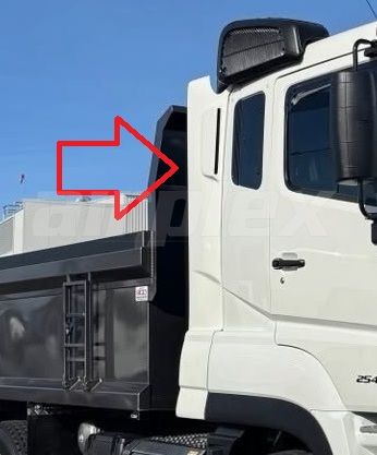 SIDE CAB EXTENDERS - TIPPER SIDES Suit Fuso Shogun with Tall Guard