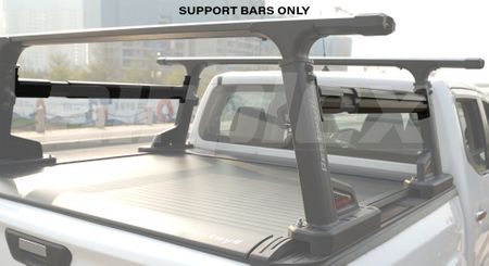 Universal adjustable TUB rack aluminium SUPPORT BAR PAIR