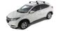 Roof Rack - Vortex 2500 Black 2 Bar Roof Rack