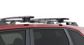 Roof Rack - Sportz RX Black 2 Bar Roof Rack - Suit Ford Ranger with factory raised roof rails