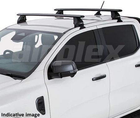 Roof Rack - 2 Bar - Clamp Mount - Sportz 2500 Black - Ford Ranger 2022+