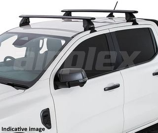 Roof Rack - 2 Bar - Clamp Mount - Sportz 2500 Black - Ford Ranger 2022+
