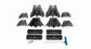 Roof Rack - 2 Bar - Clamp Mount - Sportz 2500 Black - Ford Ranger 2022+