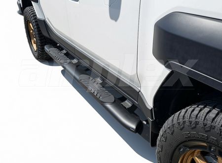 SIDE STEPS - STAINLESS - OVAL