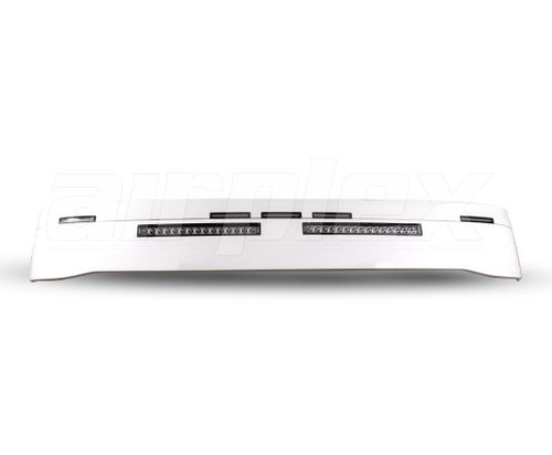 SUNVISOR - SCANIA - 5 LIGHT + LIGHT BAR holes - 'Drop Sides'