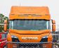 SUNVISOR - SCANIA - 5 LIGHT + LIGHT BAR holes - 'Drop Sides'