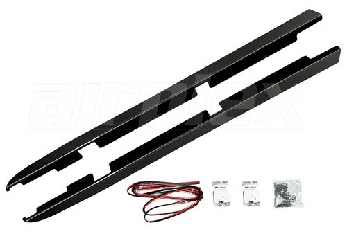 BED RAIL CAP - 2 PIECE - Powdercoated Aluminium